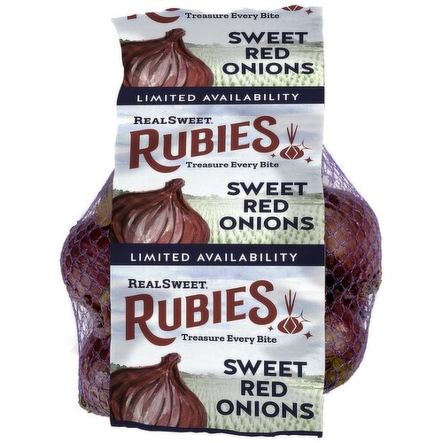 RealSweet® Rubies Red Sweet Onions,